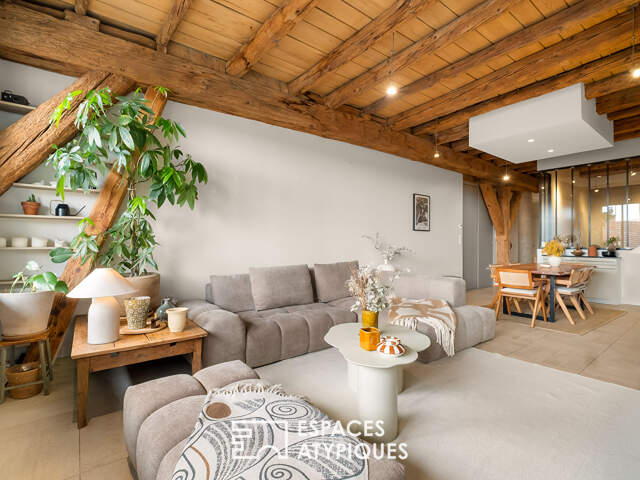 Rénovation contemporaine au sein d'un ancien bâtiment industriel — photo du bien