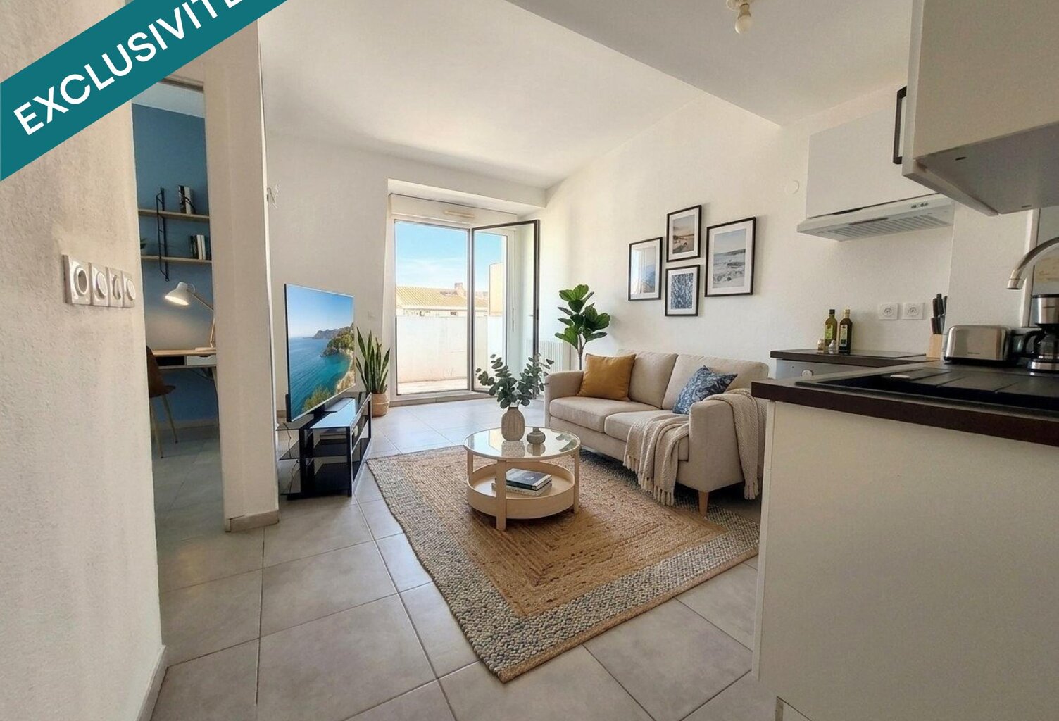 Saint Roch, appartement en dernier étage avec vue dégagée — photo 1