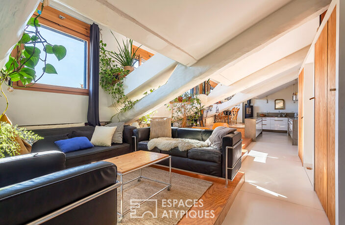 Un appartement avec vue sur les toits de Lyon — photo 3