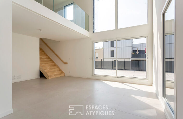 Duplex contemporain en dernier étage avec terrasse — photo 4