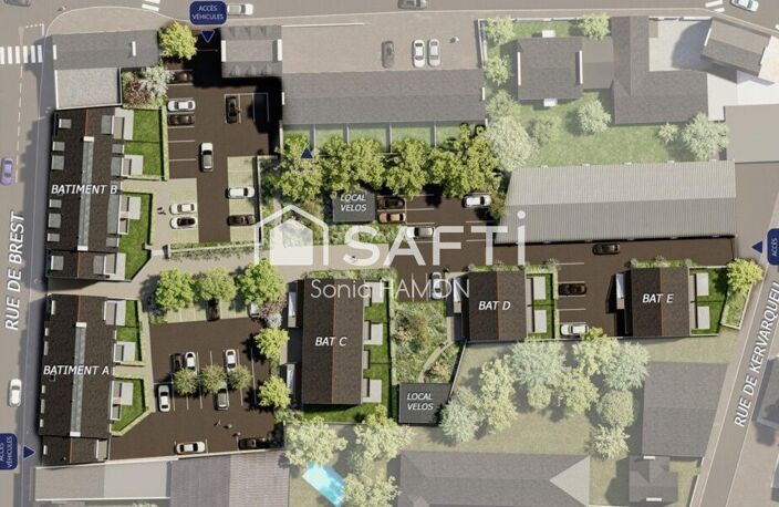 T2 neuf en VEFA avec balcon exposé plein sud  Saint-Pol-de-Léon — photo 4
