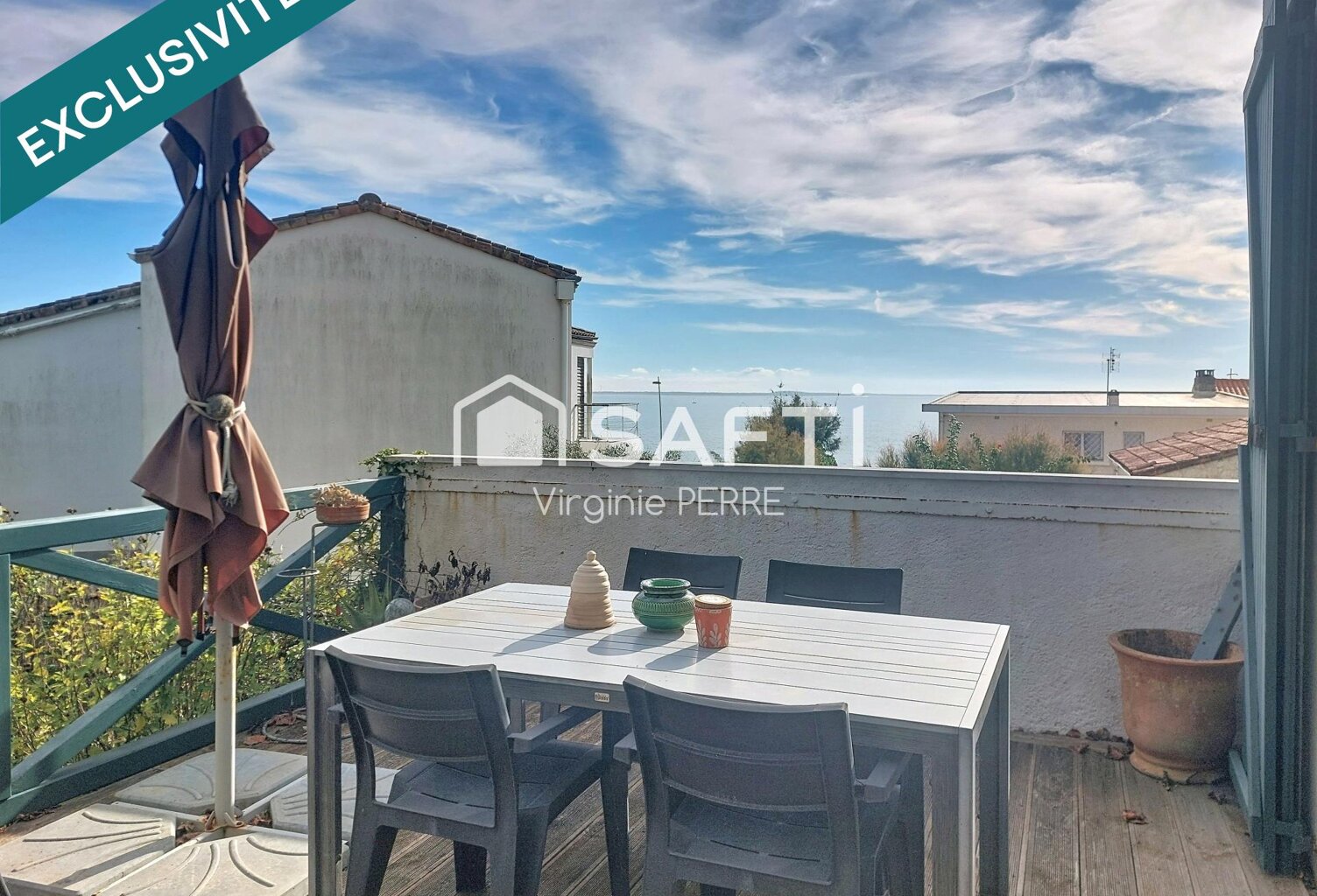 VILLA DE CHARME AVEC VUE MER  À 150 M DE LA PLAGE  VAUX-SUR-MER ( 17640 ) — photo 1