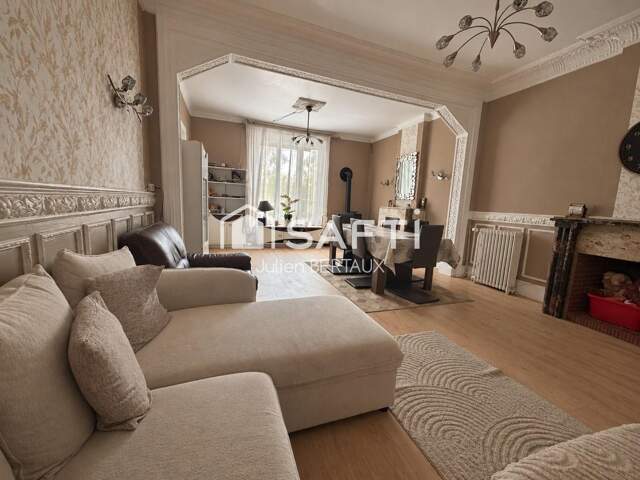 MAISON FAMILIALE DE 167 m², 4 CHAMBRES, GARAGE ET JARDIN — photo du bien