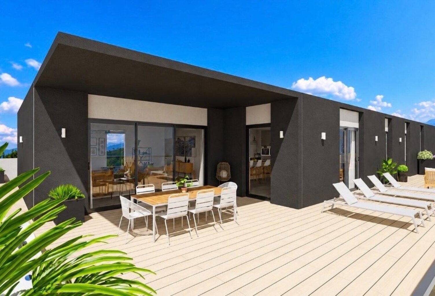 Superbe villa sur le toit de 183 m² avec terrasse de 176 m² — photo 1