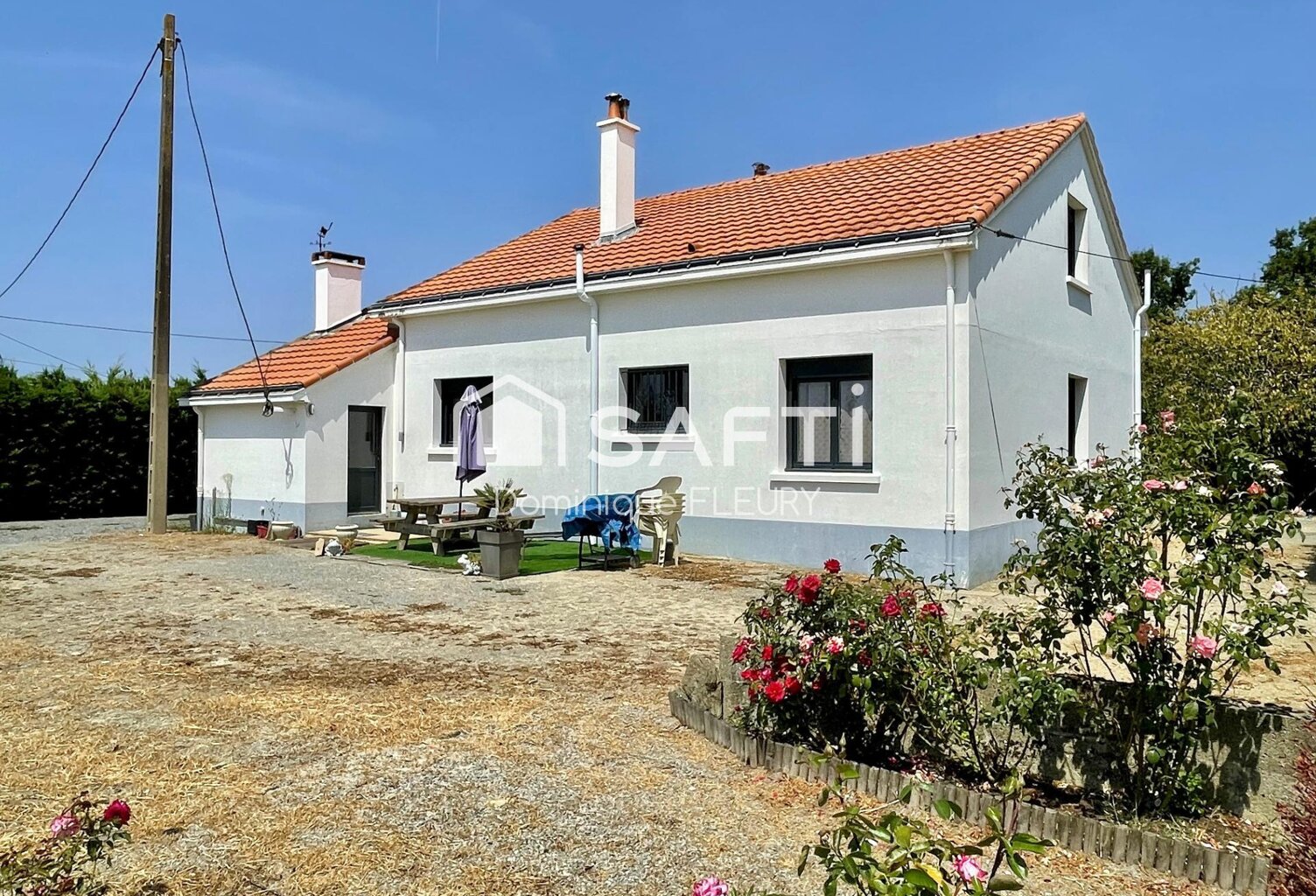 Maison de 132m² avec garage et terrain de 5000m² — photo 1