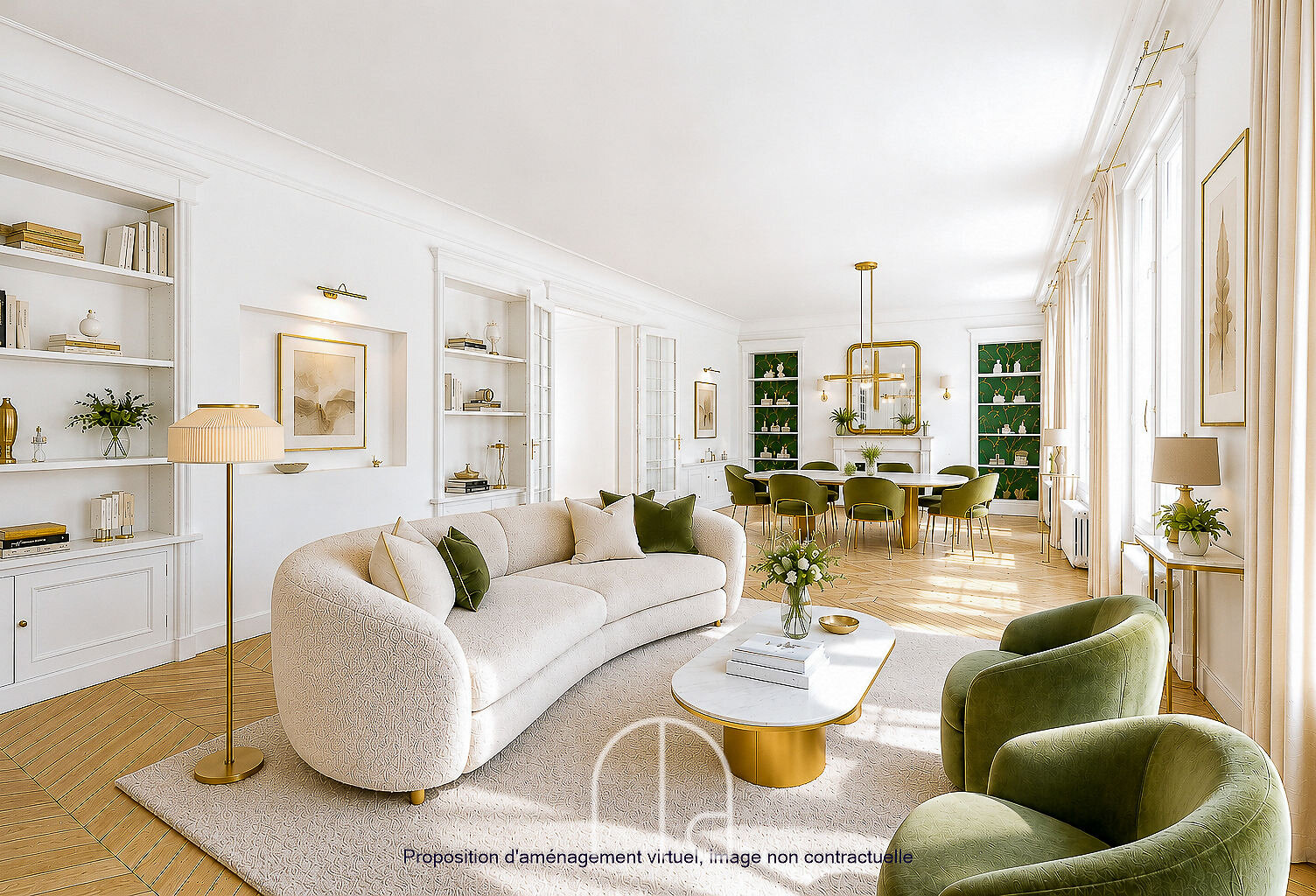 Appartement familial de réception - 175 m² — photo 1