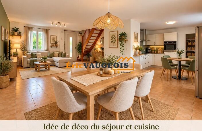 Maison 92m²-DPE:C-Terrain 570m² à Chevru — photo 5