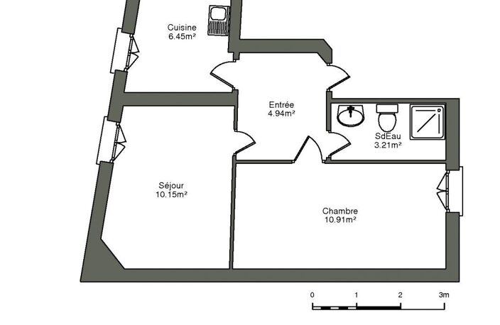 Vente Appartement 2 pièces — photo 5