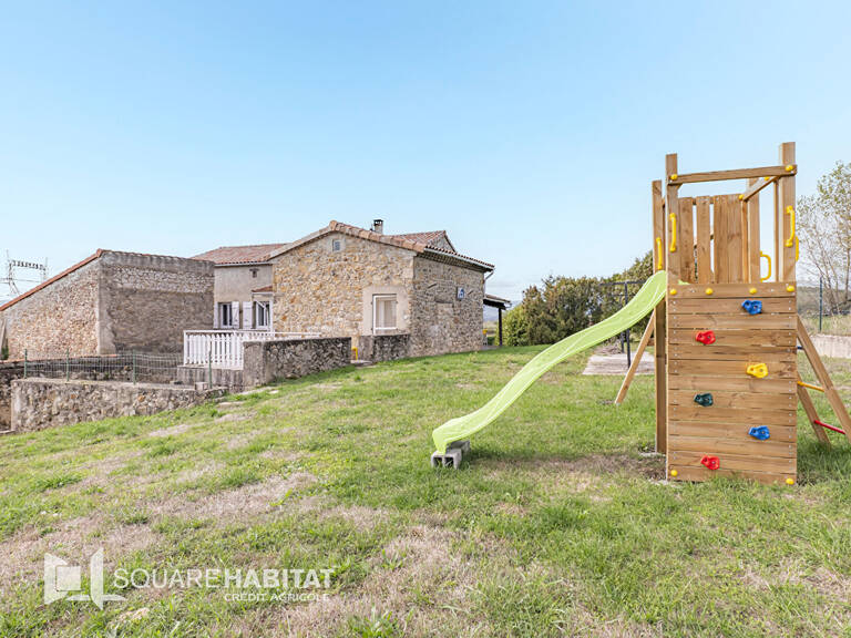 Hauteurs de Sarras !!! Maison en pierre de 105m²  hab. avec sous-sol complet et terrain de 2100m² attenant — photo 1