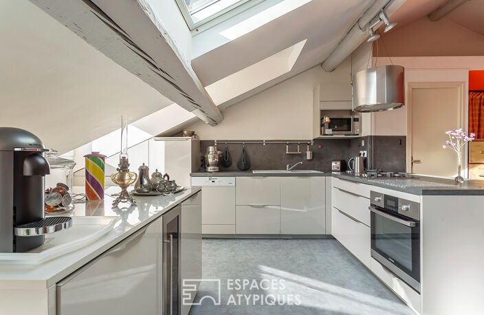 Un esprit loft sous les toits, un lieu à part — photo 4