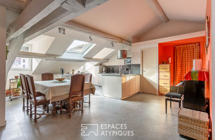Un esprit loft sous les toits, un lieu à part — photo 2
