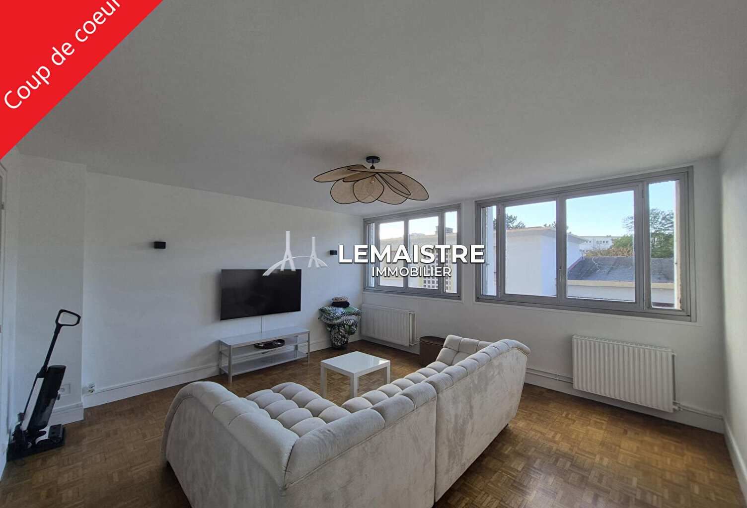LE HAVRE SQUARE SAINT ROCH APPARTEMENT 54 M² 1 CHAMBRE PARFAIT ETAT — photo 1