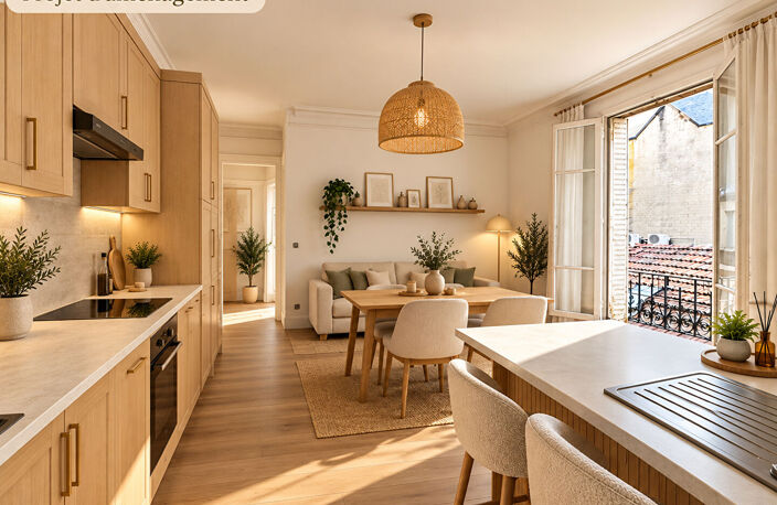 CLICHY - A RENOVER 3 pièces de 60m² — photo 4