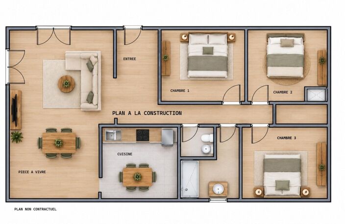 De l'espace pour chacun, une piscine pour tous : la maison de famille qu'on attendait. — photo 3