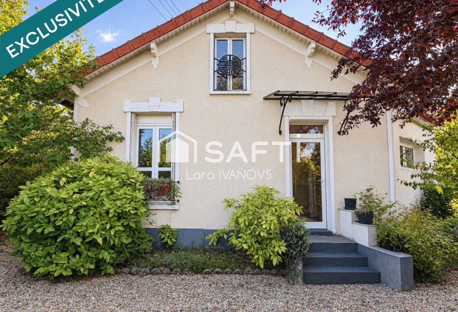 Maison avec jardin, terrasses et grand garage — photo 1