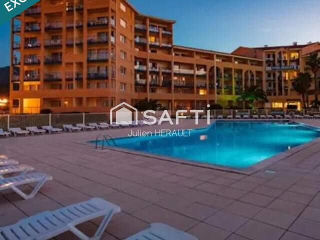 T2 32 m² - Balcon vue Albères - Résidence de standing - Piscine chauffée - Port d'Argelès Argelès-sur-Mer (66700) — photo du bien