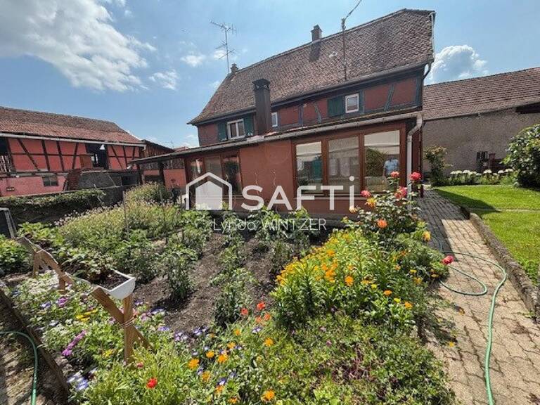 OSTHOUSE à 2 min d'ERSTEIN : Belle maison Alsacienne de 190m2 avec dépendances sur 7,4 ares de terrain clôt, piscinable et constructible. — photo 1