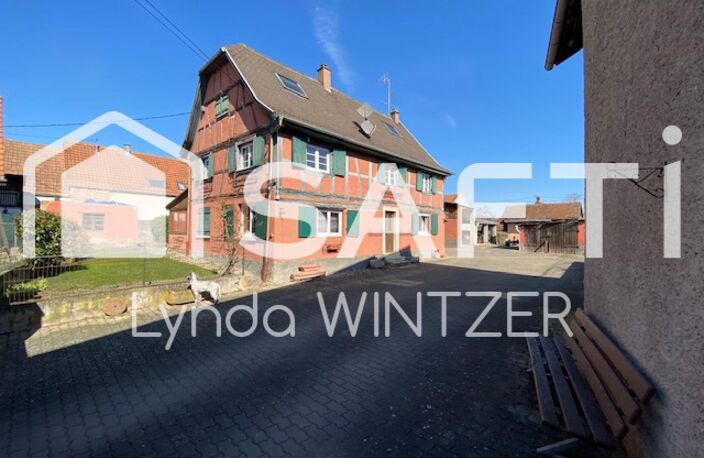 OSTHOUSE à 2 min d'ERSTEIN : Belle maison Alsacienne de 190m2 avec dépendances sur 7,4 ares de terrain clôt, piscinable et constructible. — photo 2