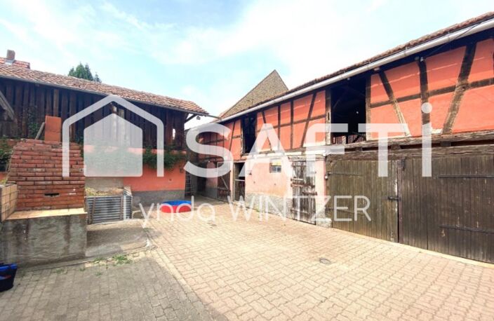 OSTHOUSE à 2 min d'ERSTEIN : Belle maison Alsacienne de 190m2 avec dépendances sur 7,4 ares de terrain clôt, piscinable et constructible. — photo 3