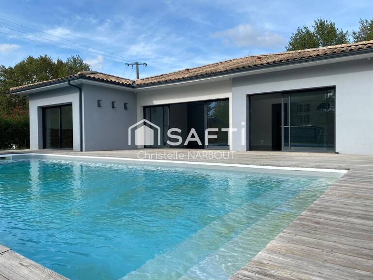 SADIRAC- SUPERBE CONTEMPORAINE- 5CH- TERRAIN- PISCINE — photo 1