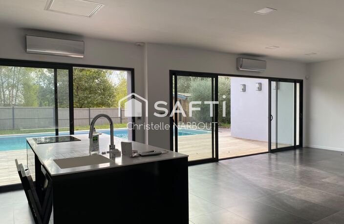 SADIRAC- SUPERBE CONTEMPORAINE- 5CH- TERRAIN- PISCINE — photo 5
