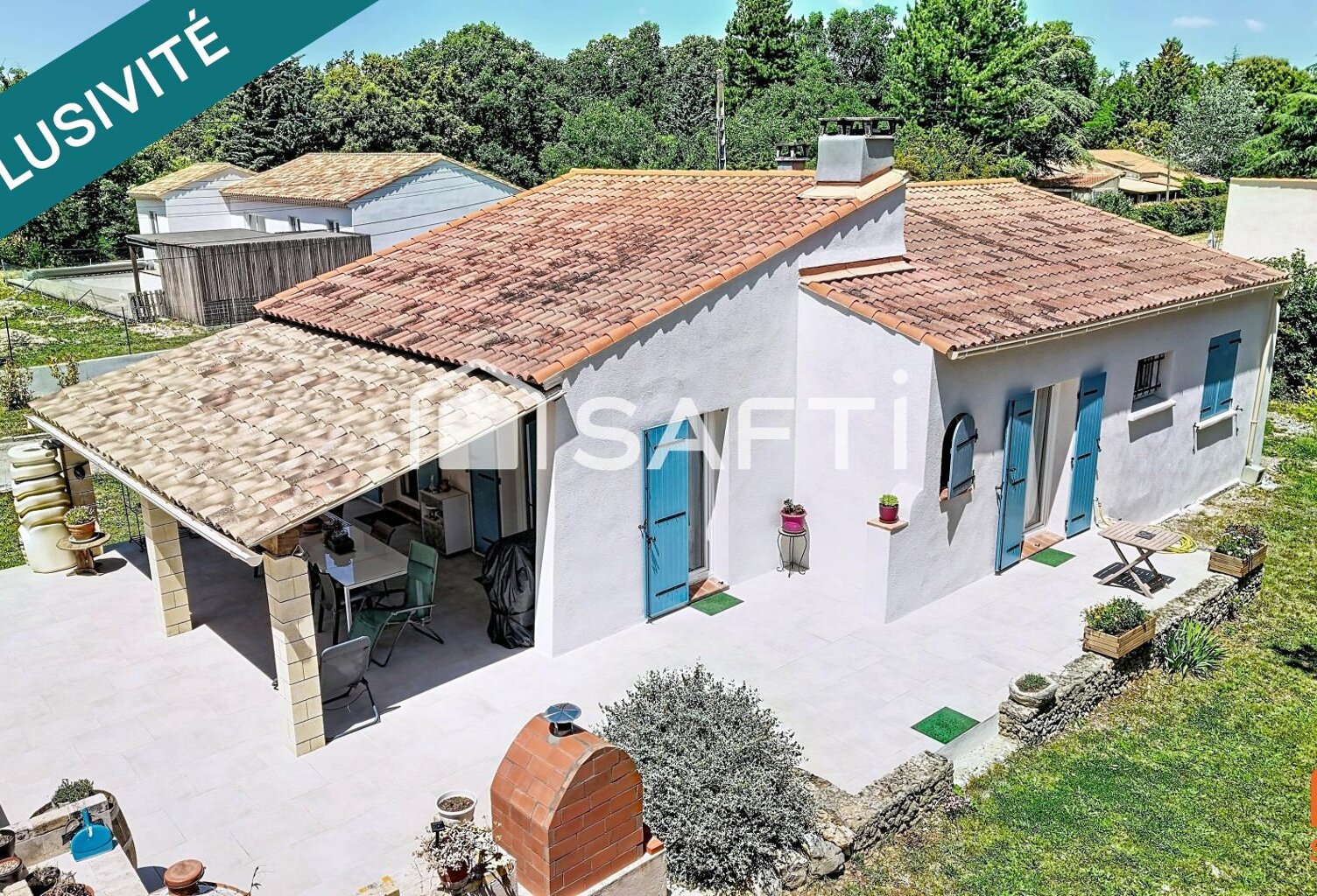 Villa de 98m² sur 2331m² de terrain arboré et clos — photo 1
