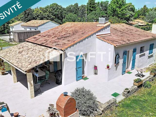 Villa de 98m² sur 2331m² de terrain arboré et clos — photo du bien