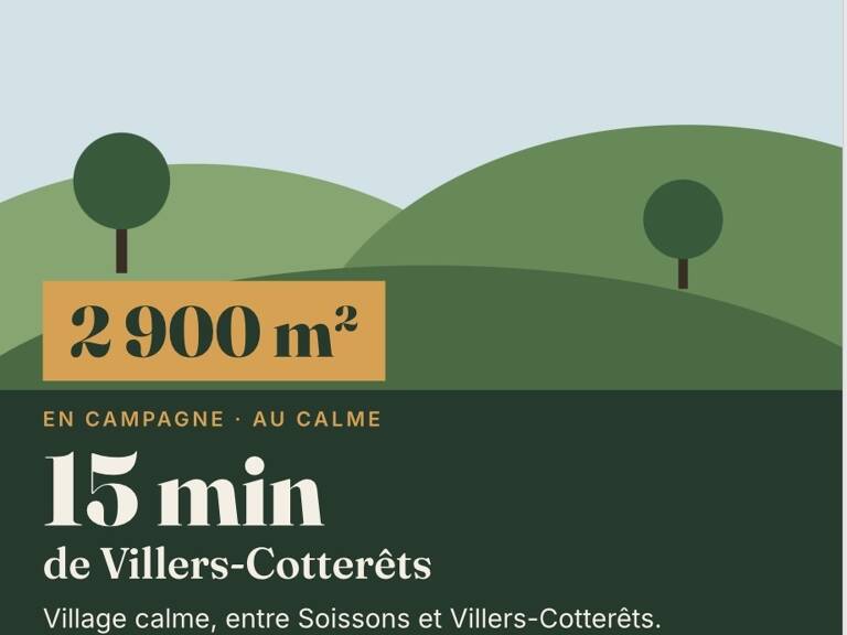 Vente Terrain à bâtir 2 908 m&sup2; — photo 1