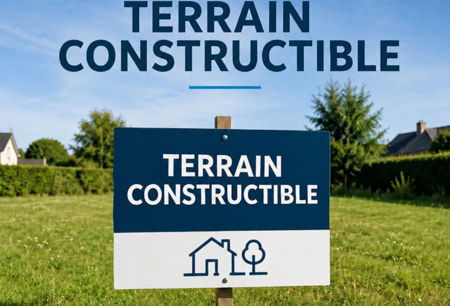 Vente Terrain à bâtir 900 m&sup2; — photo 1