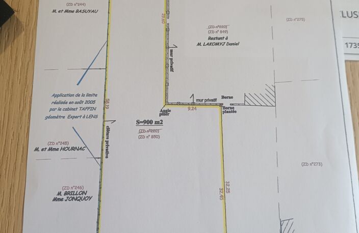 Vente Terrain à bâtir 900 m&sup2; — photo 4