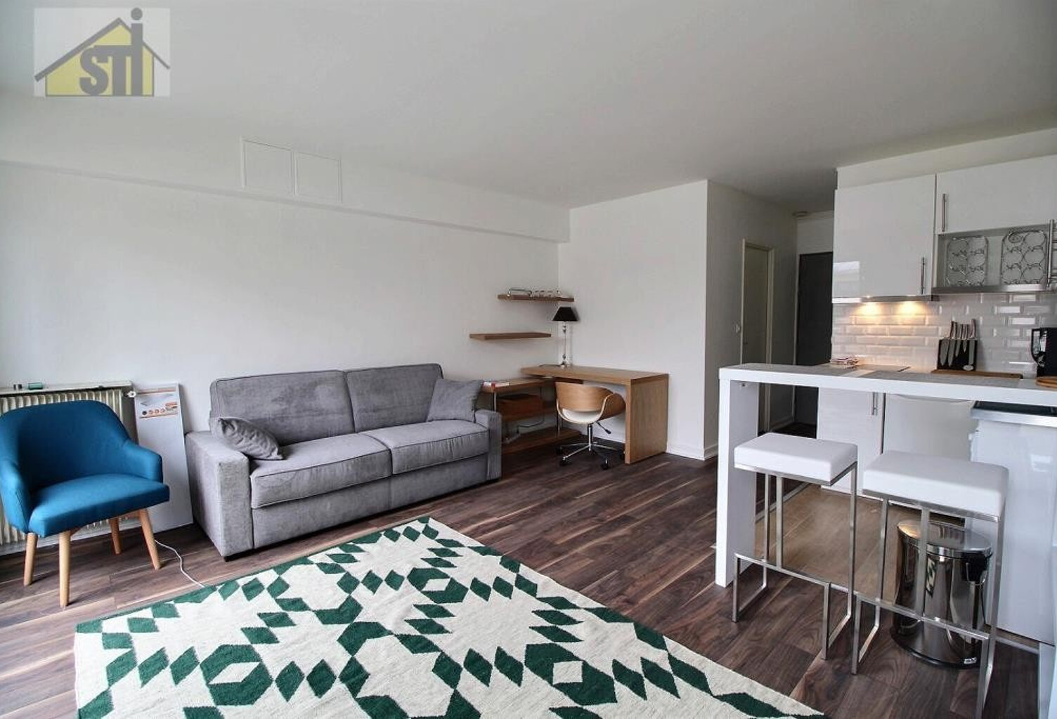 Coeur MontparnasseStudio MeubléAu 5ème étage (asc), magnifiq — photo 1