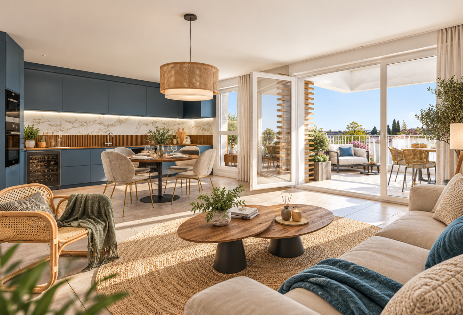 Grand T4 de 100 m² avec suite parentale et terrasse : Le confort idéal pour votre famille — photo 1