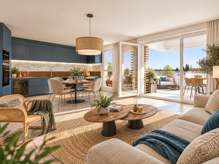 Grand T4 de 100 m² avec suite parentale et terrasse : Le confort idéal pour votre famille — photo 1