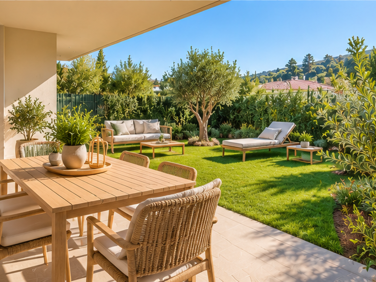 LA SEYNE-SUR-MER – 4 PIÈCES AVEC 3 CHAMBRES, TERRASSE ET JARDIN — photo 1