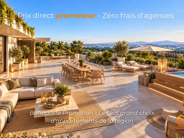 - LATTES – MAISON SUR LES TOITS D'EXCEPTION DE 115 M² AVEC 160 M² DE TERRASSE — photo du bien