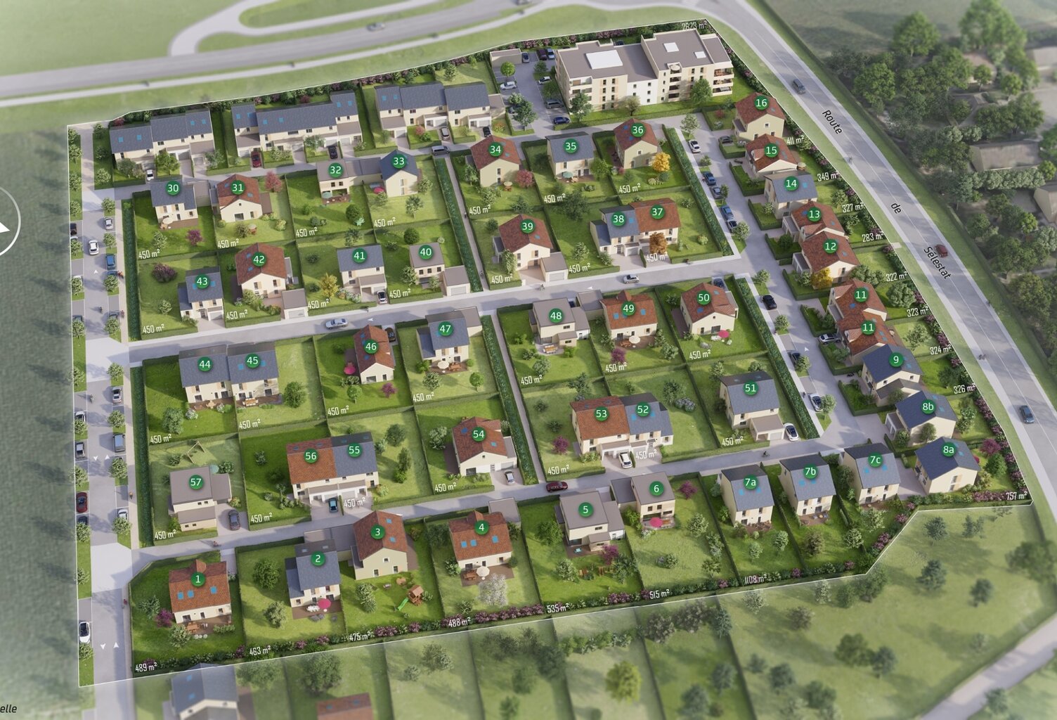 Vente terrain   Benfeld (67230) — photo 1