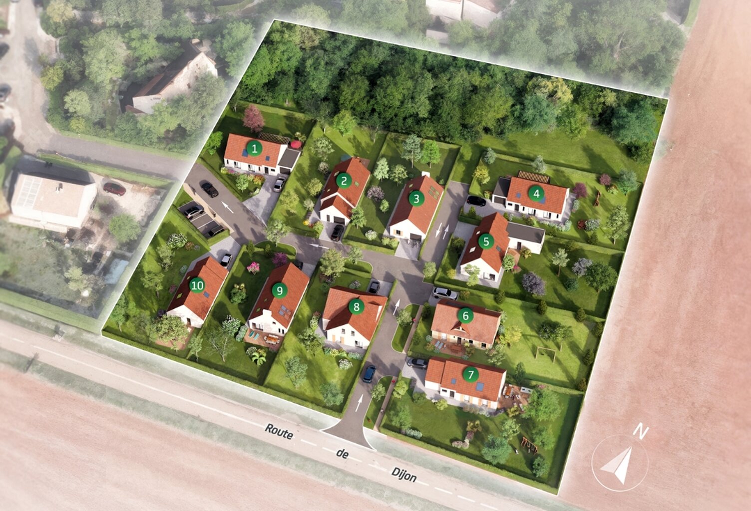 Vente programme neuf  Pasques (21370) — photo 1
