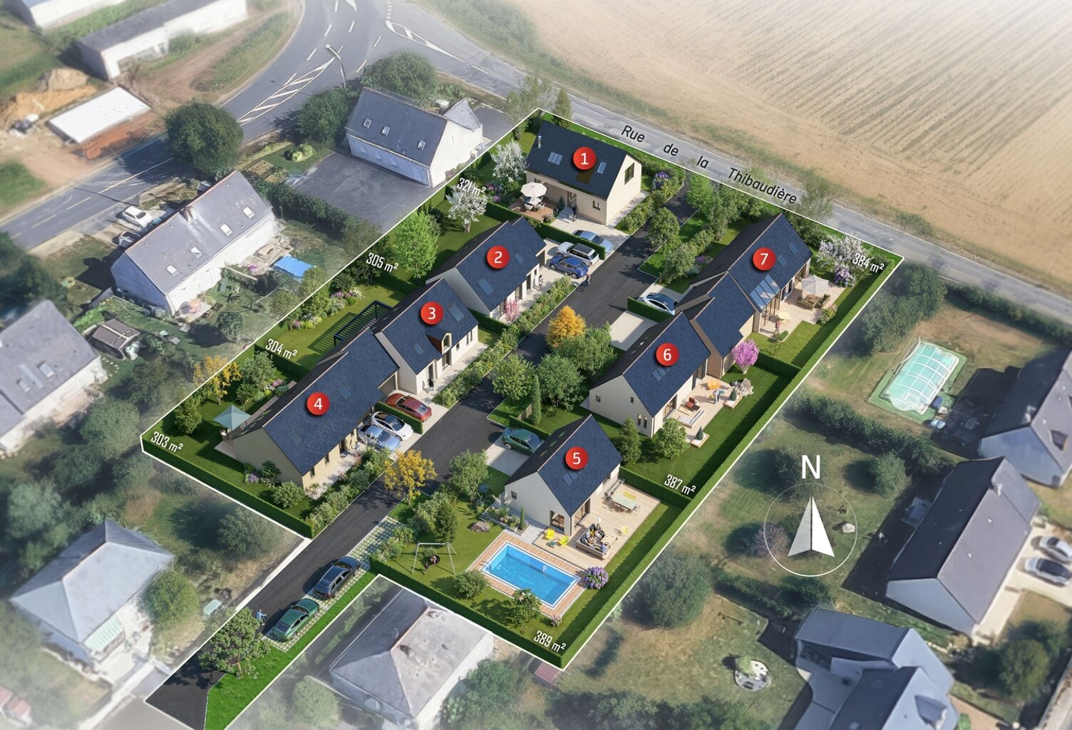Vente programme neuf  Parçay-Meslay (37210) — photo 1