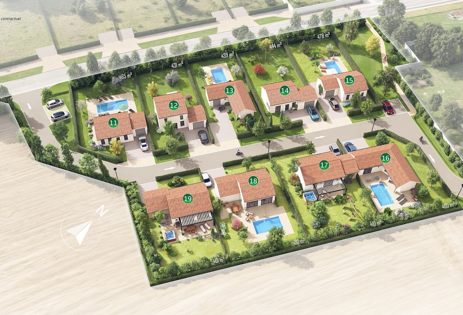 Vente terrain   Anais (17540) — photo 1