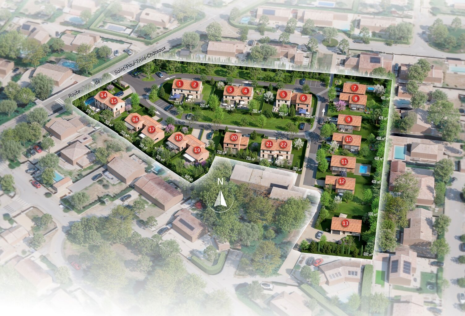 Vente terrain   Lapalud (84840) — photo 1