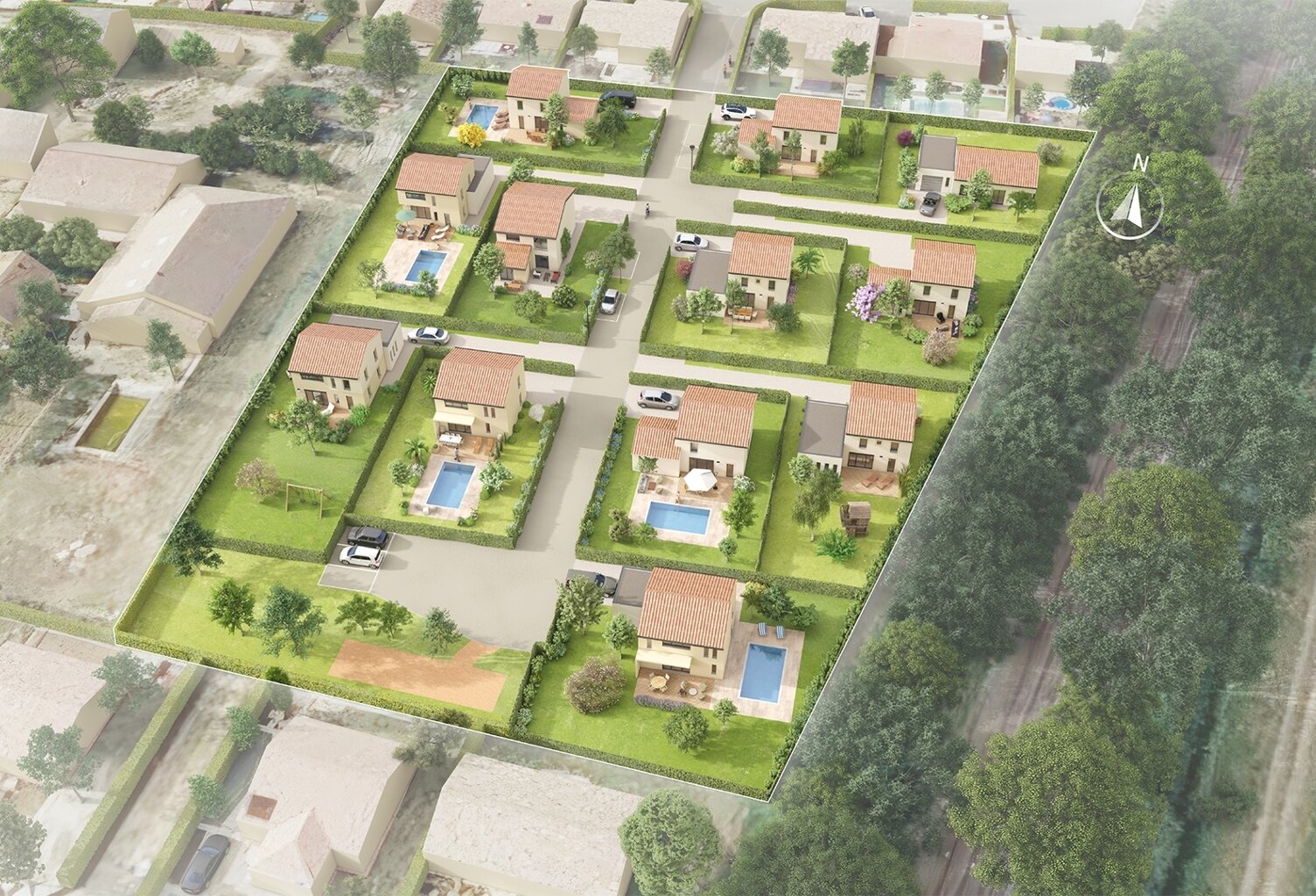 Vente programme neuf  Pierrelatte (26700) — photo 1