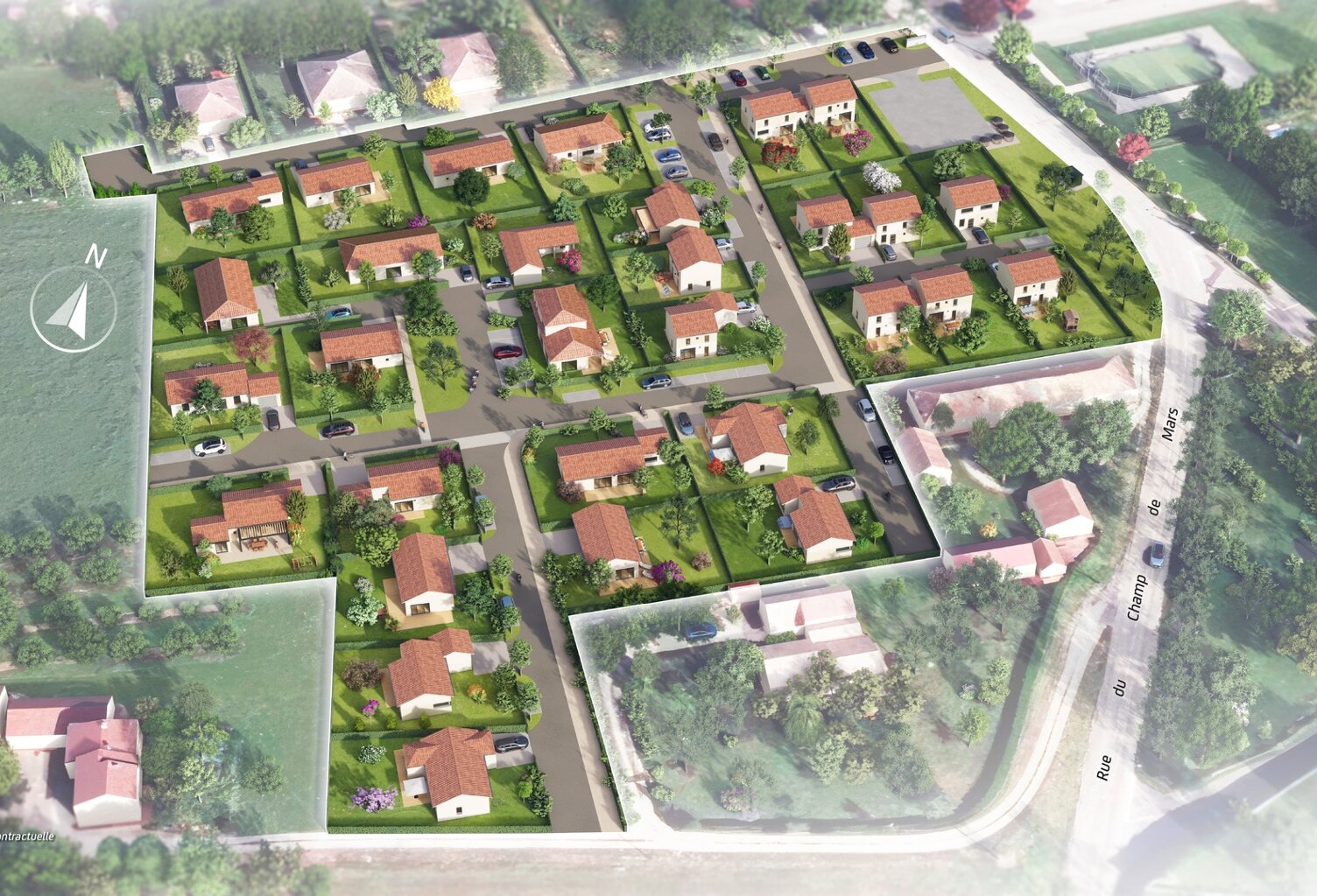 Vente terrain   Saint-Hilaire-du-Rosier (38840) — photo 1