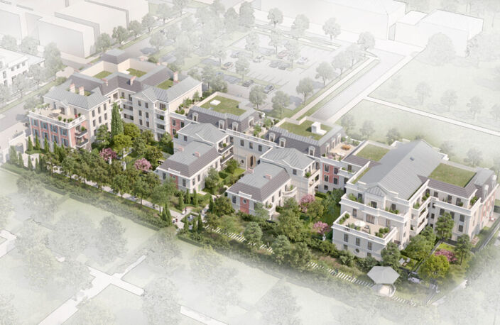 Vente programme neuf T2, T3, T4, T5, T6 38 à 105 m² Serris (77700) — photo 2