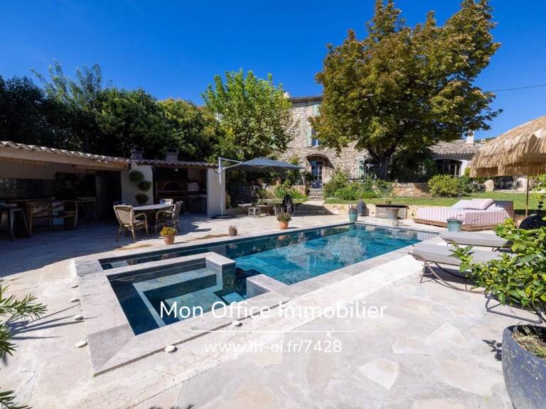 Référence : 7428-VCL - Propriété 19ème en pierre avec deux maisons - Garage, atelier, piscine, jardin - 13 COUDOUX — photo 1