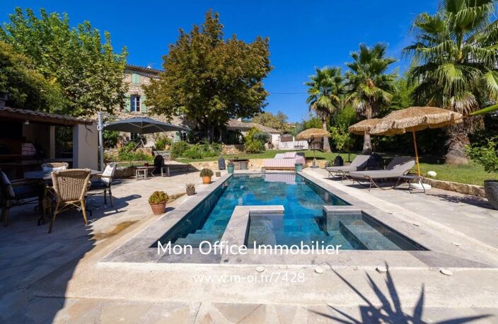 Référence : 7428-VCL - Propriété 19ème en pierre avec deux maisons - Garage, atelier, piscine, jardin - 13 COUDOUX — photo 5