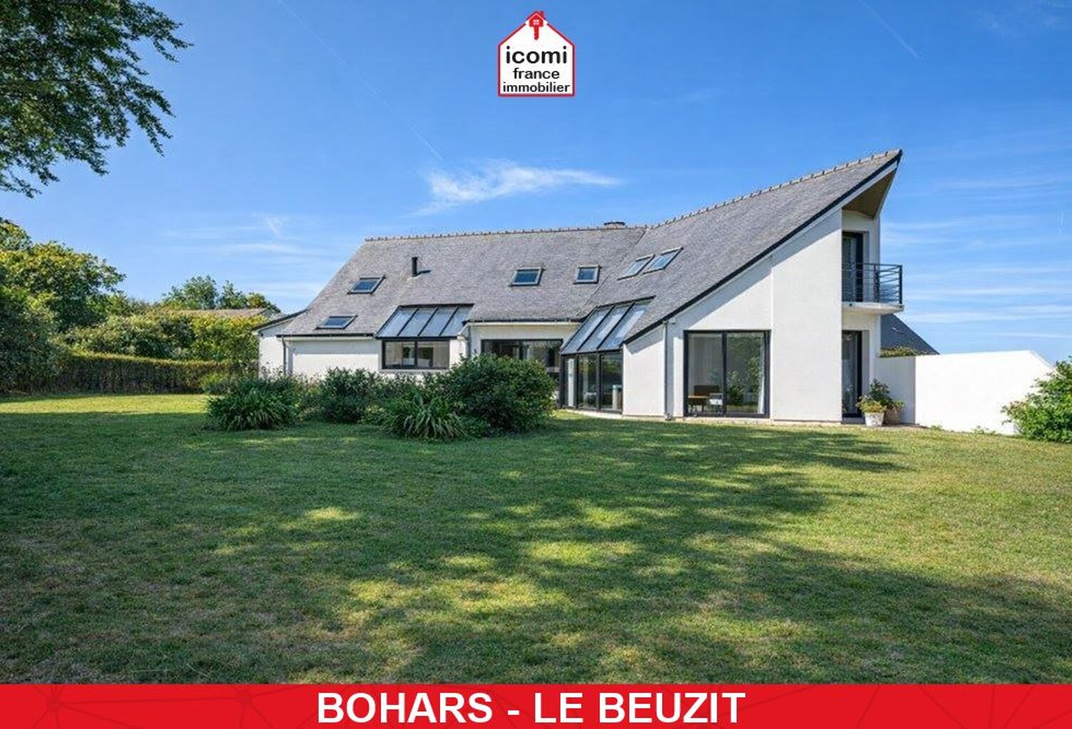 FINISTERE - Bohars (29820) - A VENDRE - MAISON 200M2 - 4/5 CHAMBRES - GARAGE DOUBLE - 1000M2 DE TERRAIN - RARE - COUP DE COEUR — photo 1