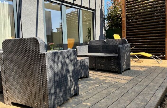 Appartement type 2 avec terrasse jardin et 2 parkings — photo 5