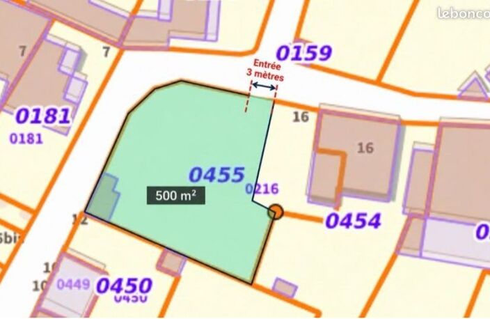 Terrain à bâtir 500 m² — photo 2