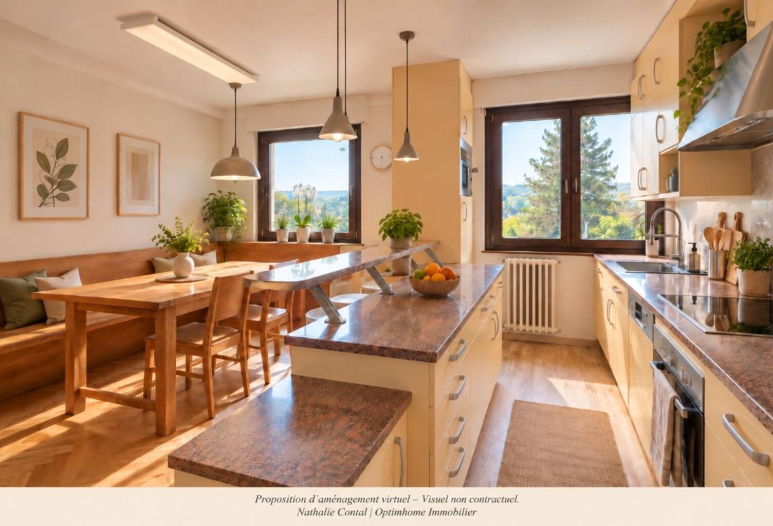 A VENDRE - POUGNY (01550) – Lumineux T3 traversant 74 m², Vue montagnes, proche Genève — photo 1