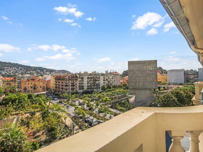 Nice coulée verte : 3 pièces en dernier étage avec balcons. — photo 1